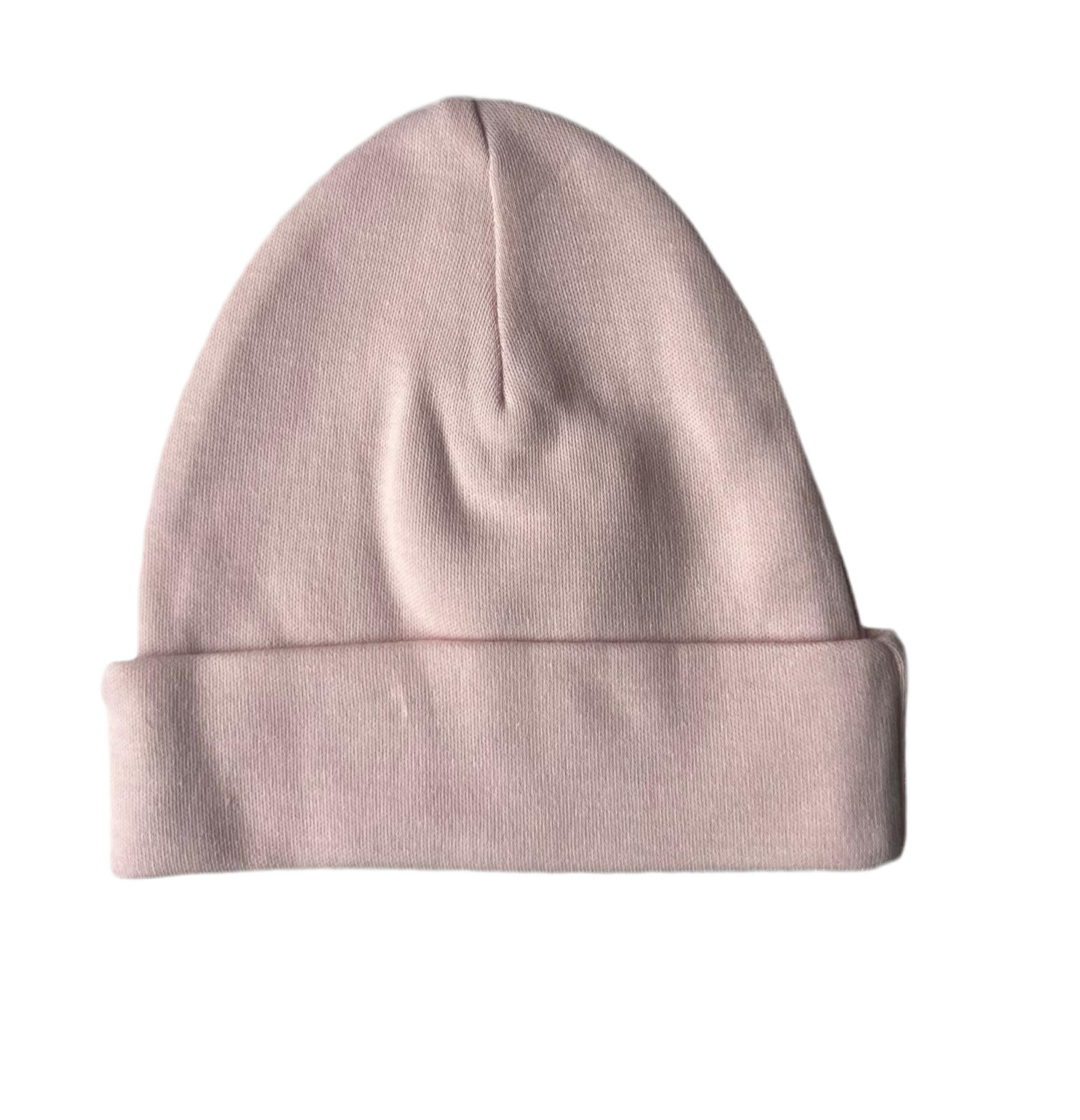 Babymutsje roze met gratis bedrukking naam