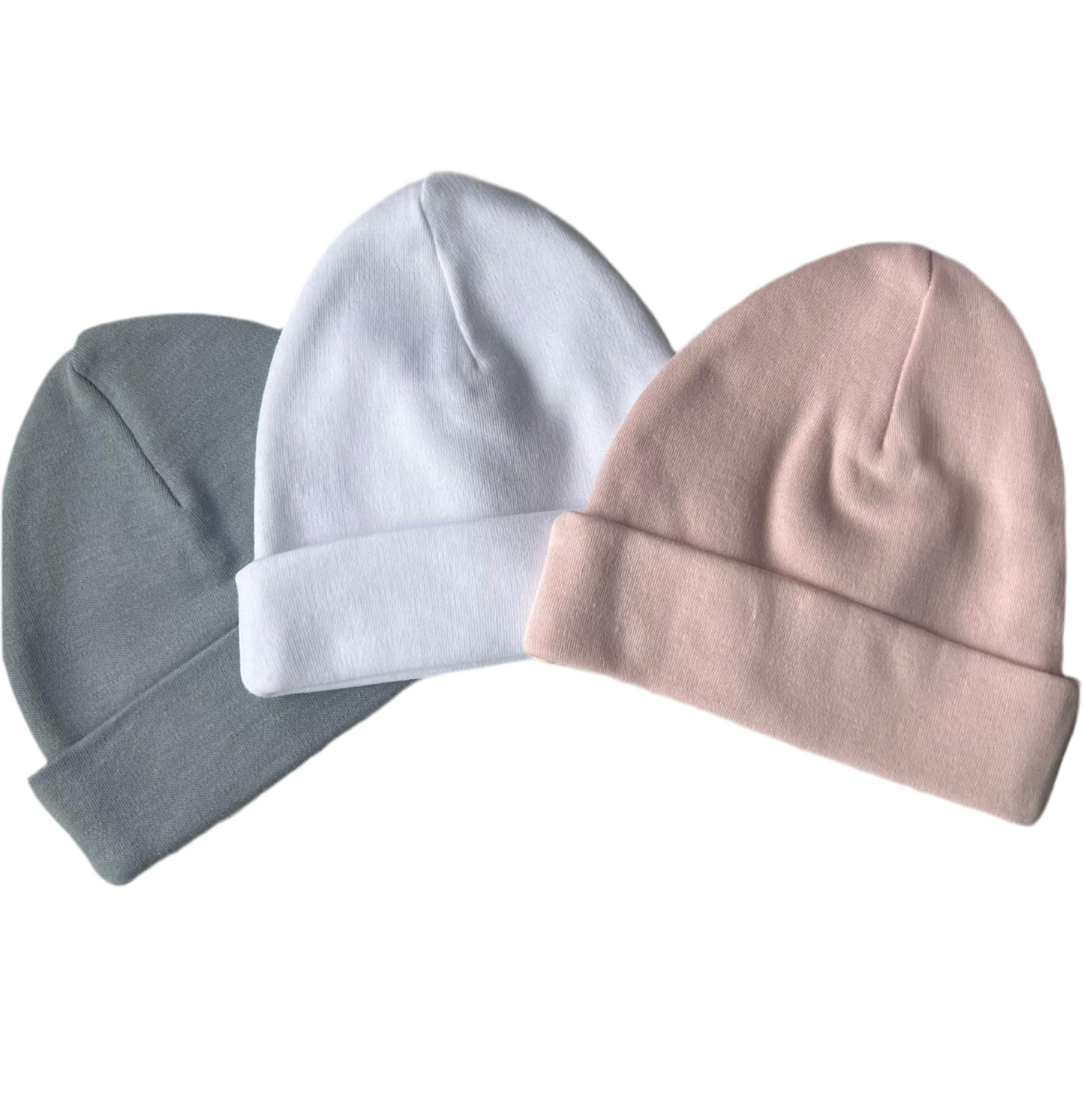 Babymutsje wit met gratis bedrukking naam