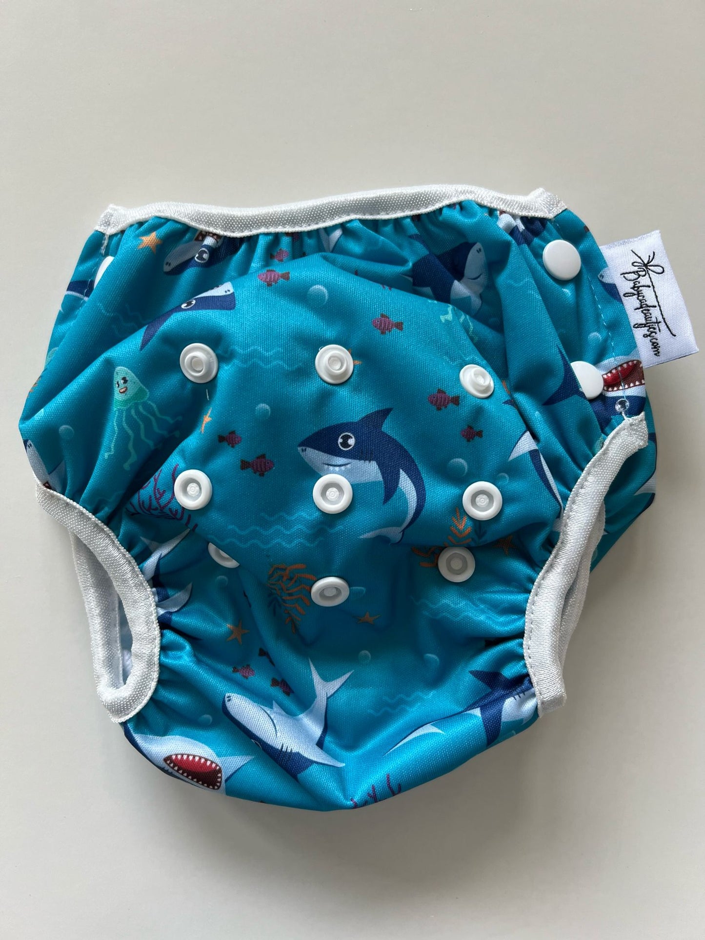 Wasbare zwemluier Baby Shark design