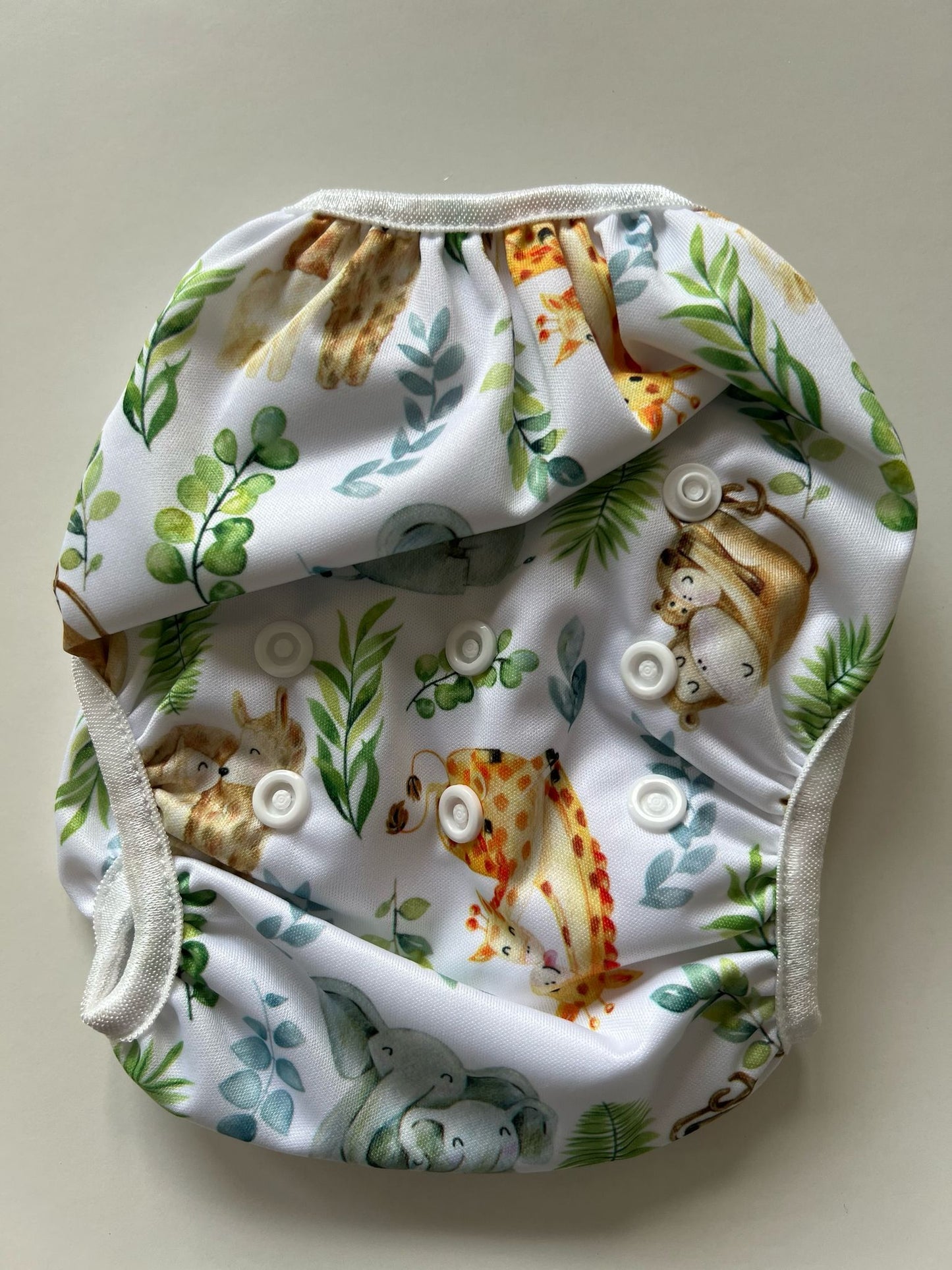 Wasbare zwemluier Jungle design 1