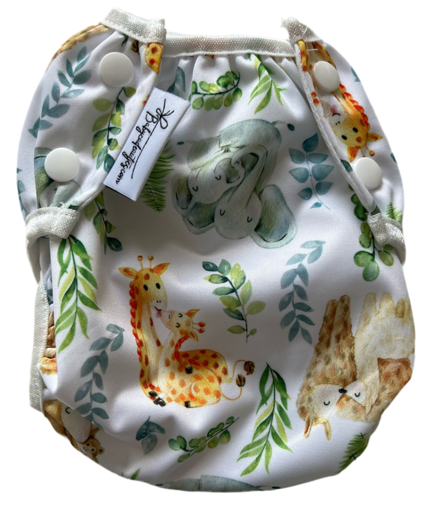 Wasbare zwemluier Jungle design 1