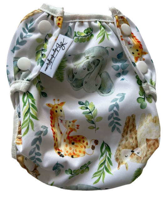 Wasbare zwemluier Jungle design 1