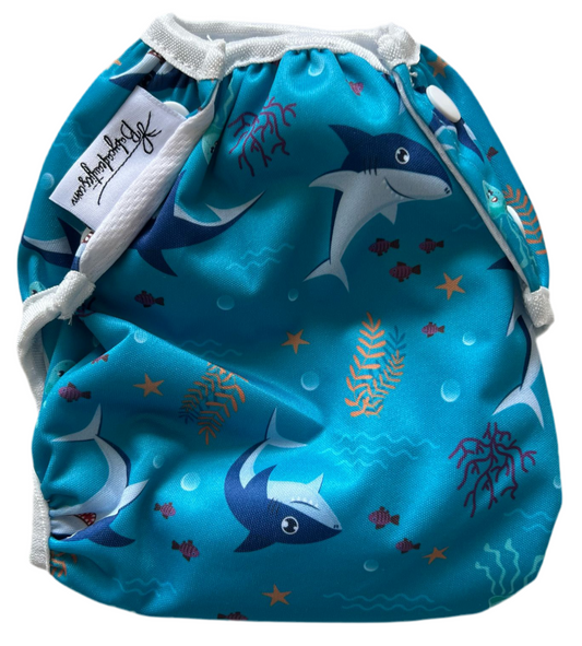 Wasbare zwemluier Baby Shark design