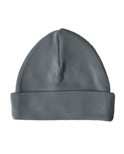 Babymutsje blauw met gratis bedrukking naam