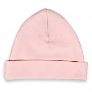 Babymutsje roze met gratis bedrukking naam