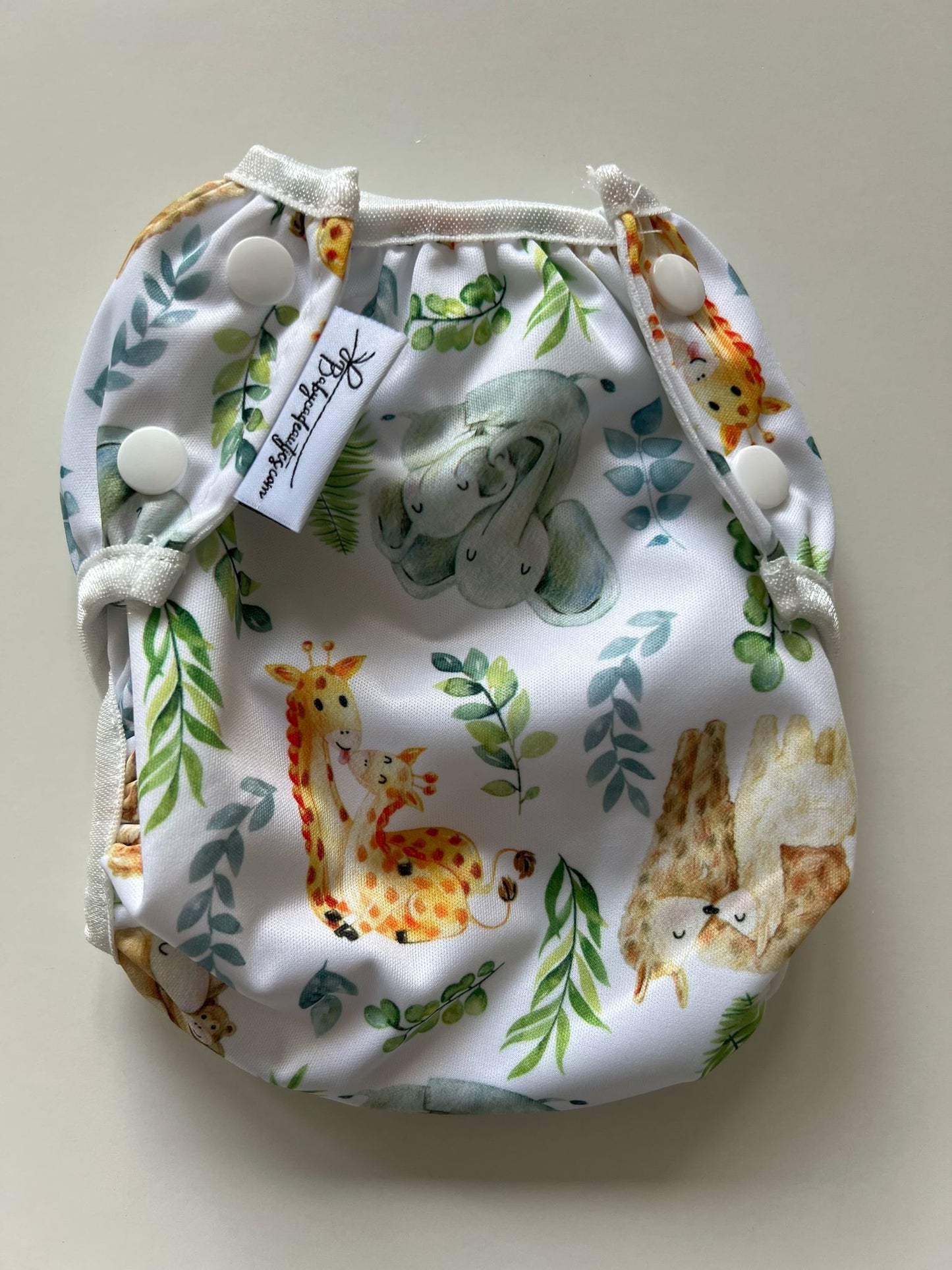 Wasbare zwemluier Jungle design 1