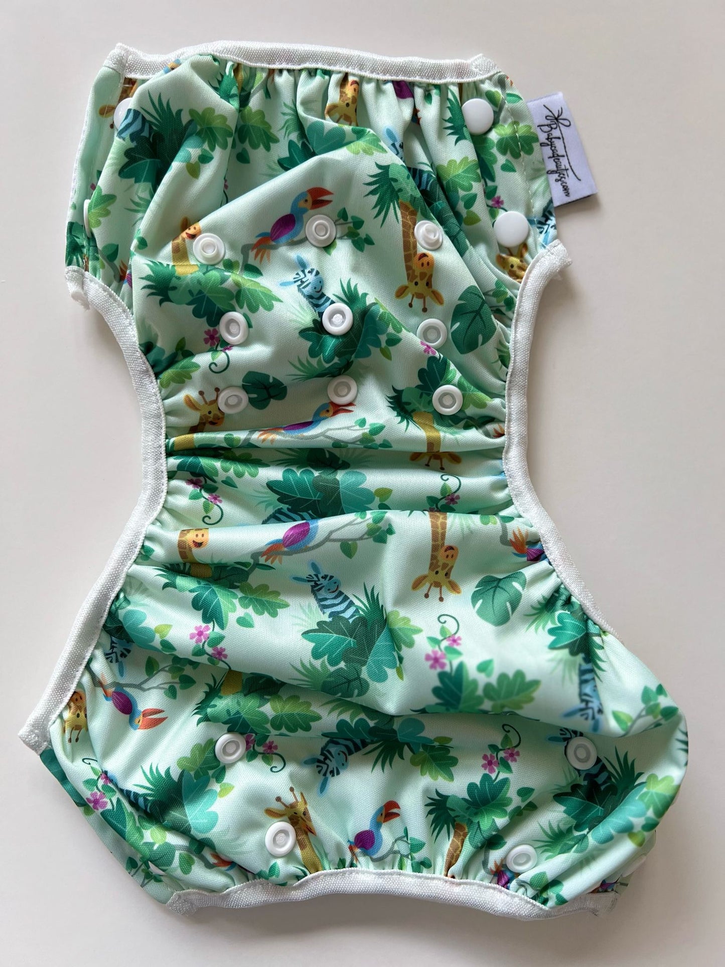 Wasbare zwemluier Jungle design 2