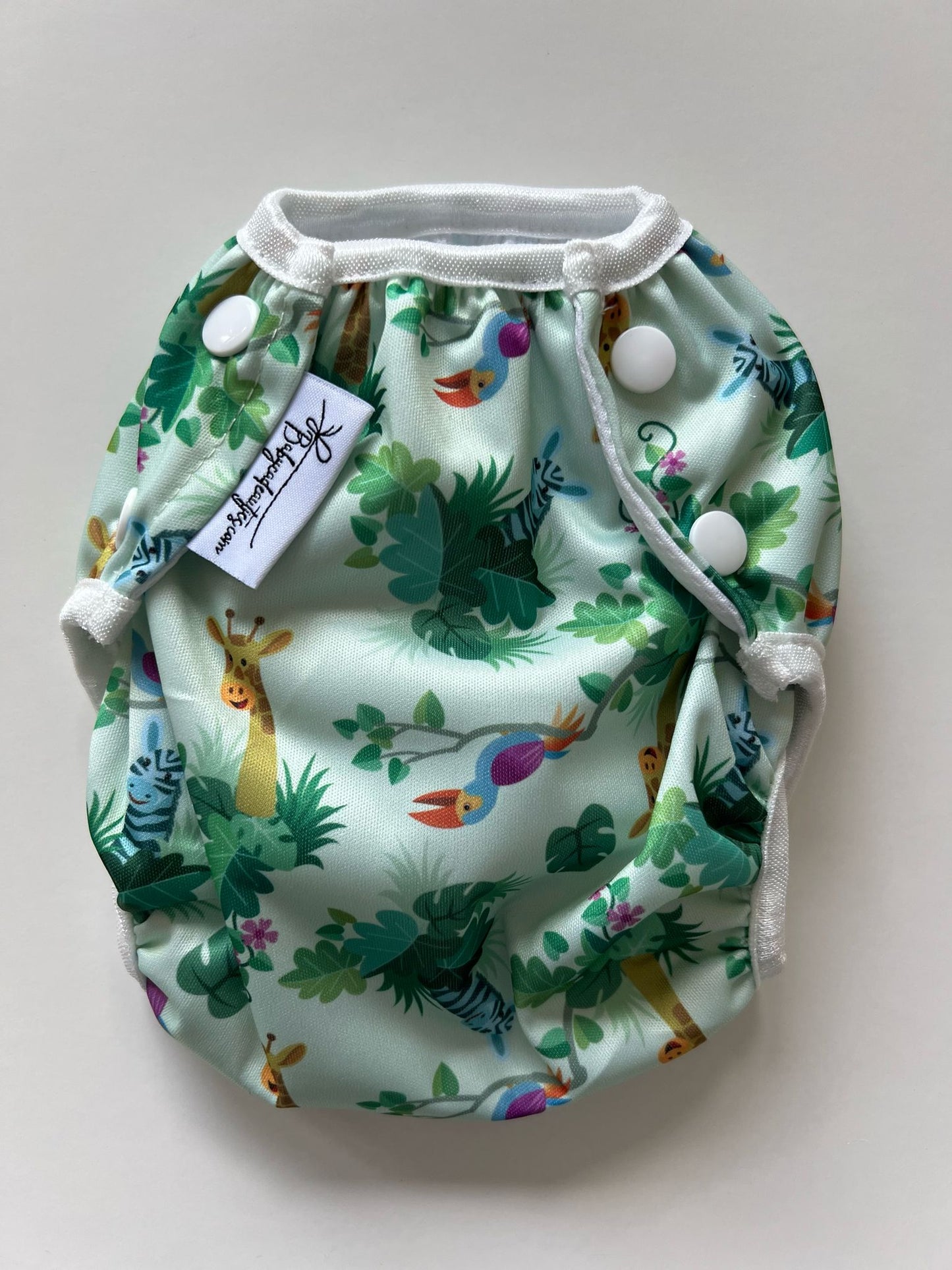Wasbare zwemluier Jungle design 2