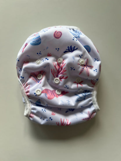Wasbare zwemluier Strand design