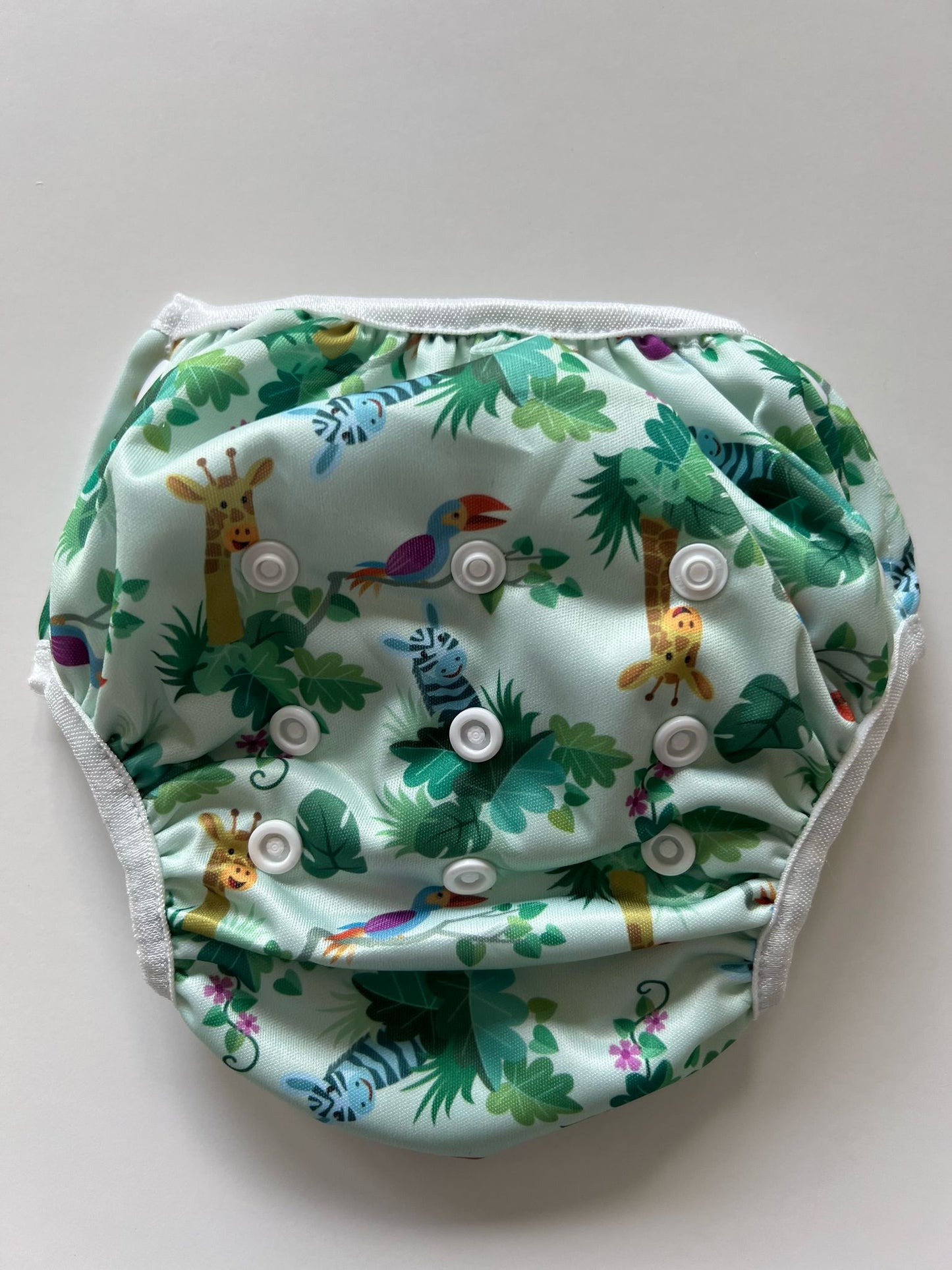 Wasbare zwemluier Jungle design 2