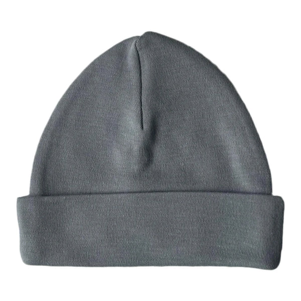 Babymutsje blauw met gratis bedrukking naam