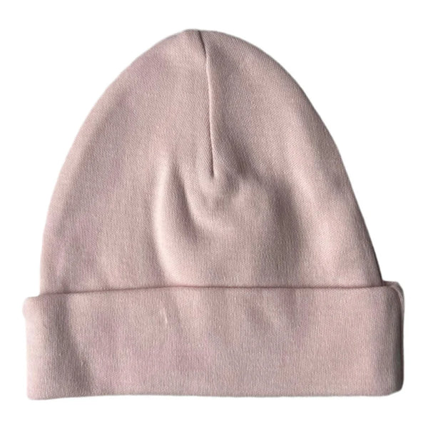 Babymutsje roze met gratis bedrukking naam