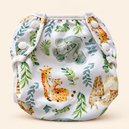 Wasbare zwemluier Jungle design 1 – studiofoto